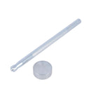 Outil de pose de boutons pression Tandy Leather LINE 24 15 mm, outil pour fixer boutons pressions sur cuir, vue rapprochée