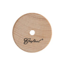 Lissoir en bois à encoche unique Tandy Leather Craftool 8121-01 pour outils de maroquinerie, image montrant la pièce en bois.