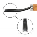 Outil abat carré français de 6 mm, marque Autres, pour travaux de précision en menuiserie ou ébénisterie.
