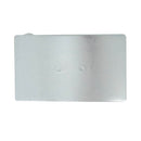 Boucle de ceinturon rectangulaire en bouclerie, finition classique, adaptée pour ceintures en cuir ou tissu.