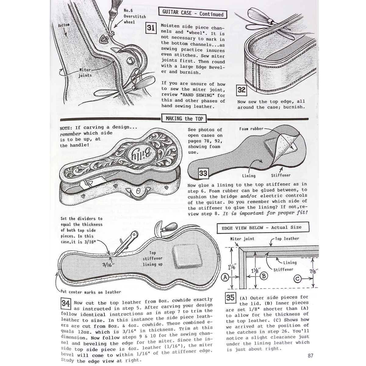 Livre "THE ART OF MAKING LEATHER CASES" - L'art de créer des étuis en cuir - Volume 3 - Deco Cuir