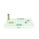 Boîte de rangement pour matoirs 3D Tandy Leather, outils en plastique avec compartiments pour organiser les matoirs.