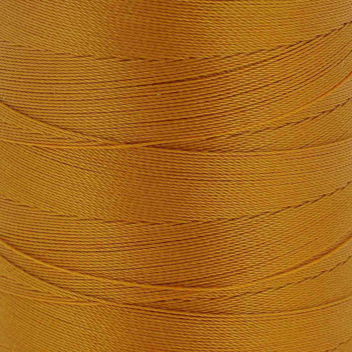 Bobine de fil polyester GRAL N°30 Coats, 1000m marron fauve, mercerie pour couture et travaux manuels.