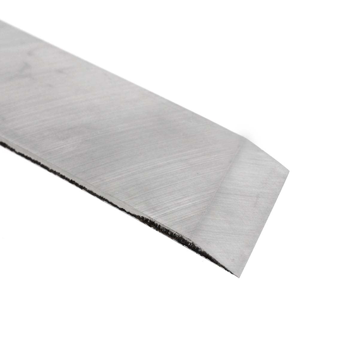 Lame à parer oblique spéciale gaucher Vergez Blanchard pour outils de boucherie, en acier robuste, visible sur l'image.