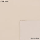 Morceau de cuir de vachette tannage végétal naturel, 2ème choix, fabriqué par la marque Autres, texture et couleur naturelles visible.