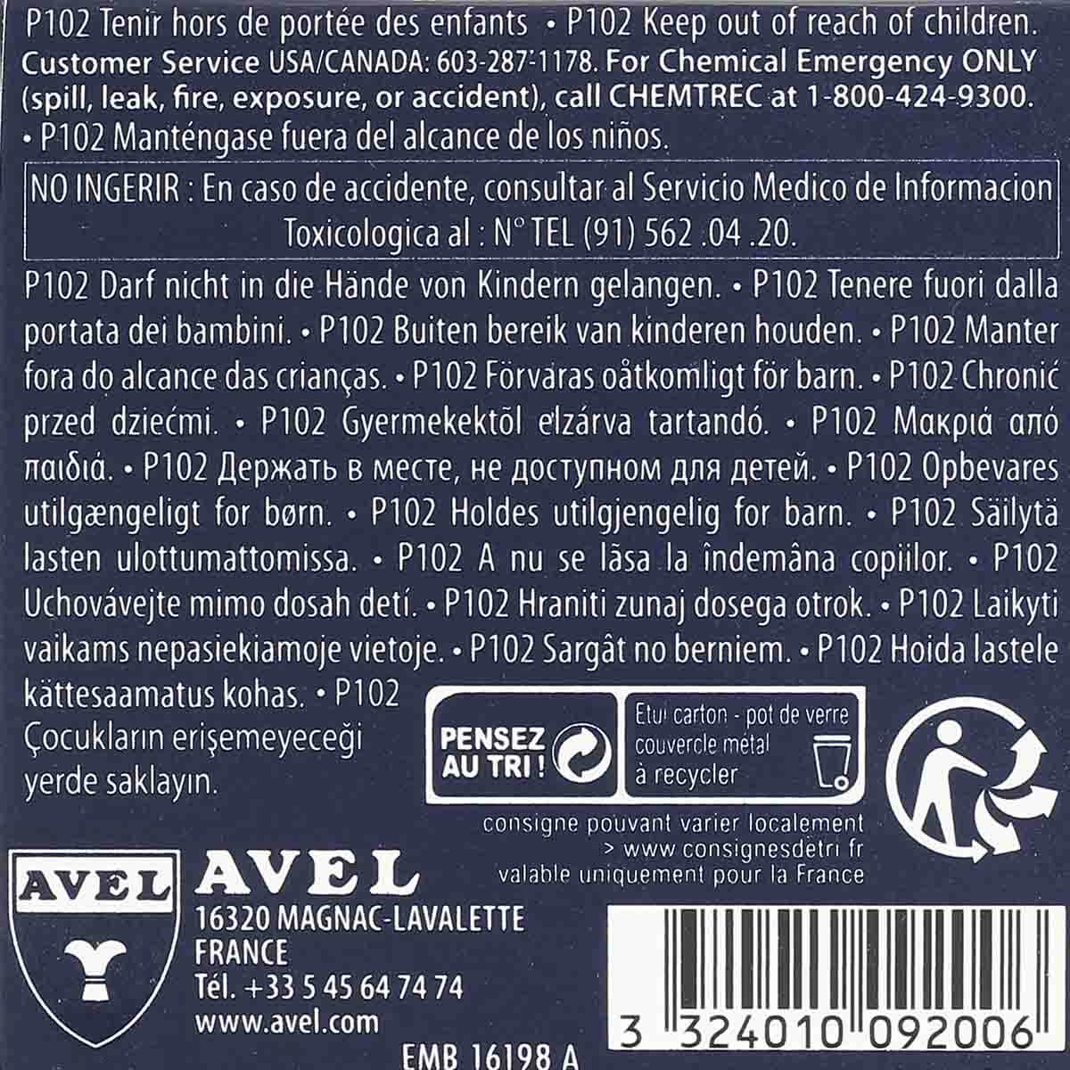 Gel pour cuir de reptile Saphir, 50 ml avec chamoisine, pour l'entretien et la protection du cuir de reptile.