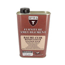 Baume rénovateur pour cuir mat Avel en liquide de 500ml, entretien du cuir incolore, produit pour restaurer et protéger le cuir