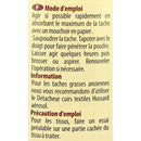 Détacheur Terre de Sommières Avel Hussard pour cuir, 200 g, poudre blanche pour nettoyage et détachage de vêtements.