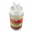 Détacheur Terre de Sommières Avel Hussard pour cuir, poudre blanche de 200g, utilisé pour nettoyer et entretenir le cuir.