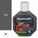 Recolorant pour cuir Saphir Juvacuir 75 ml, gris 14, destiné à l'entretien et la réparation du cuir.
