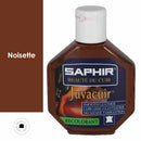 Recolorant pour cuir Saphir Juvacuir 75 ml, teinture couleur noisette pour l'entretien et la restauration du cuir.