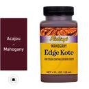 Finition de tranche pour cuir Fiebing's Edge Kote en acajou, flacon de 118ml, utilisé pour la teinture et la finition du cuir