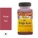 Finition de tranche pour cuir Fiebing's Edge Kote en rouge, liquide de 118ml pour une finition nette et durable.