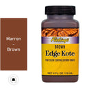 Finition de tranche pour cuir Fiebing's Edge Kote, teinture marron, 118ml, pour finition et protection du cuir.