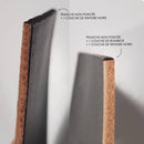 Bombeur de tranche Deco Cuir, teintures et peintures, outil pour travailler le cuir, visible dans l'image.