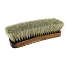 Brosse à reluire de luxe Trimadel en crin de cheval, 22 cm, pour l'entretien du cuir et le polissage.