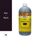 Teinture pour cuir noir Fiebing's Leather dye, bouteille de 936 ml, teinte noire pour cuir et accessoires.