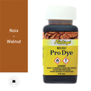 Teinture à l'huile Fiebing's Pro Dye 118ml de couleur noix, pour cuir, vêtements ou projets artistiques.