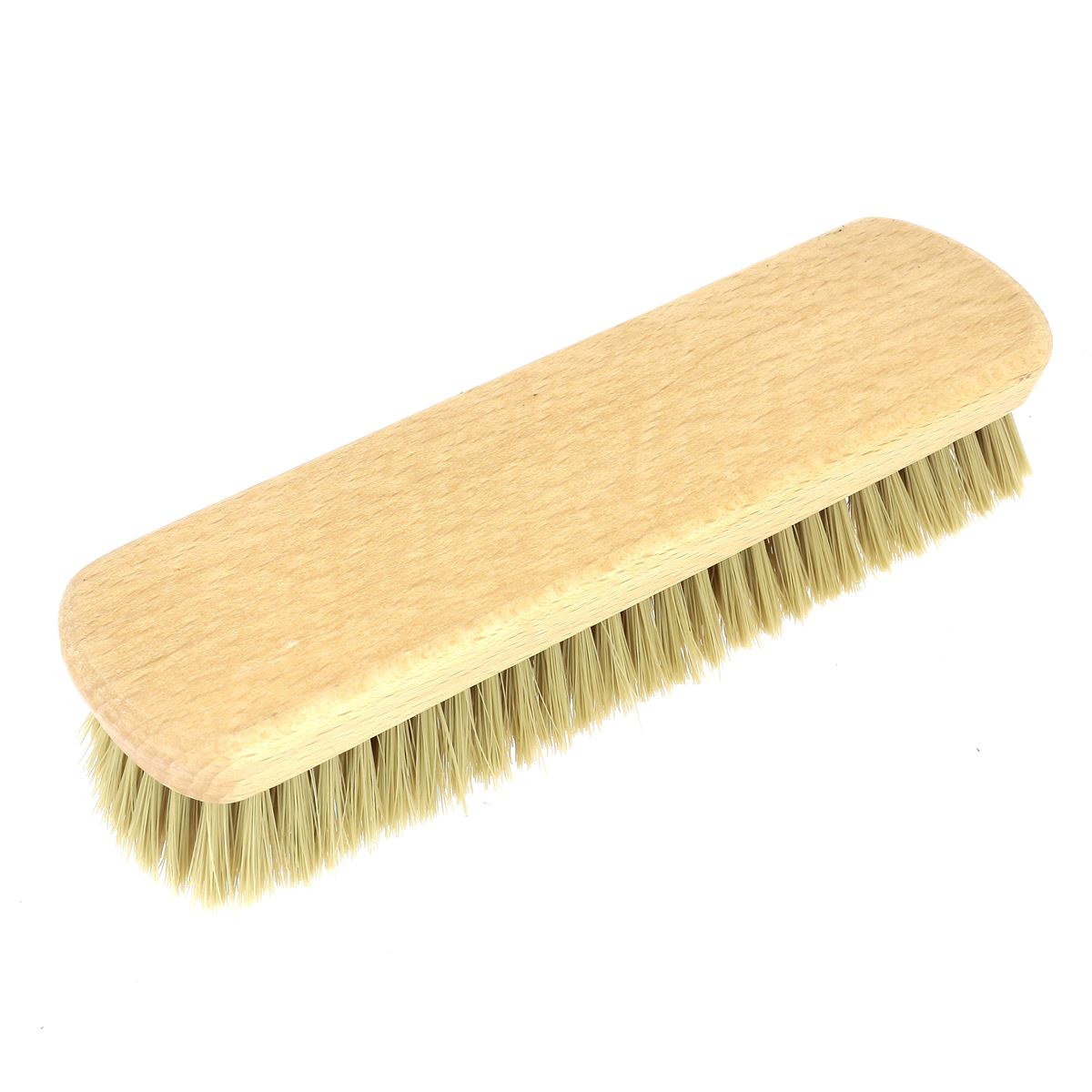 Brosse à reluire en bois avec poils en soie synthétique, 18 cm, pour l'entretien du cuir, de la marque Tan Company.