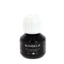 Bombeur de tranche noir Deco Cuir, teinture pour cuir, flacon de 60ml, application facile pour cuir souple et durable