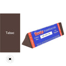 Pain de cire teignante pour cuir Hooco Tabac, produit d'entretien du cuir pour restaurer la couleur et la brillance.