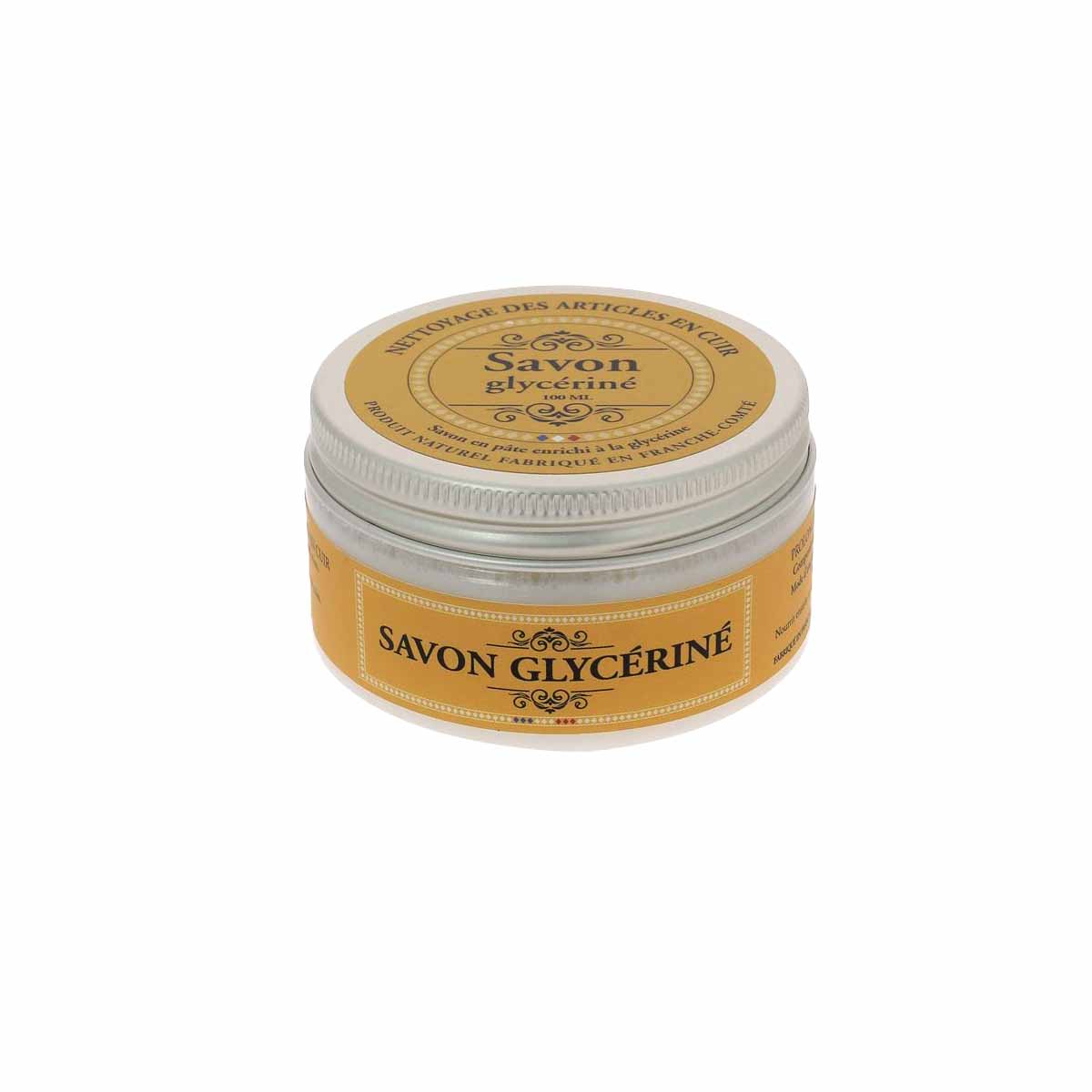 Savon en pâte enrichi à la glycérine pour nettoyer le cuir, produit d'entretien pour cuir de la marque Trimadel