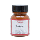 Peinture acrylique pour cuir Angelus Saddle 027, 29,5 ml, teintures et peintures pour revêtements en cuir.