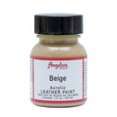 Peinture acrylique pour cuir Angelus 070 Beige, 29,5 ml, teinture et peinture pour rénovation et customisation de cuir.