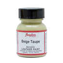 Peinture cuir acrylique Angelus Beige Taupe, 29,5 ml, peinture pour cuir, teinture et finition pour projets de restauration.