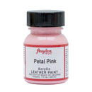 Peinture acrylique pour cuir Angelus Petal Pink 29,5 ml, teintures et peintures pour décoration de cuir.