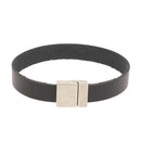 Fermoir bijou en rectangles aimantés avec lacet plat, création de bijoux, design élégant et pratique.