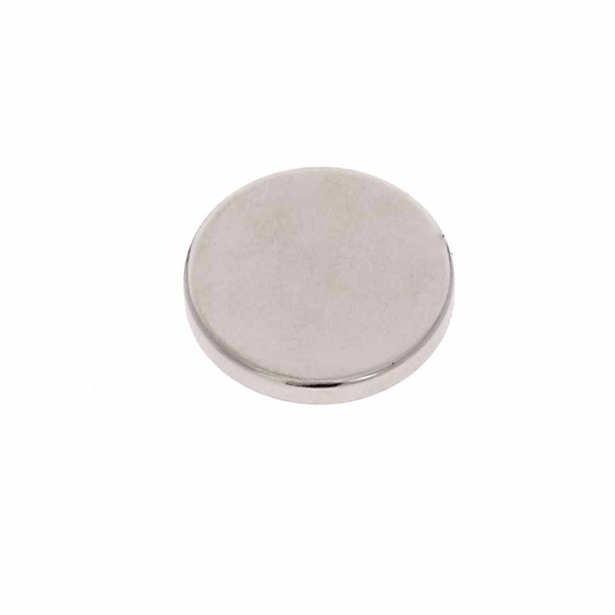 Aimant rond en néodyme, accessoire puissant, avec surface magnétique polie, de forme circulaire, idéal pour diverses applications.