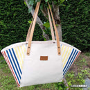 Lanières en cuir de 18mm pour sac, anses en cuir tannage végétal, longueur 70cm, fabriquées par Autres.