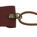 Anneau passe-lacet à riveter en laiton vieilli, 10 mm, bouclerie pour fixation de lacets ou cordons.