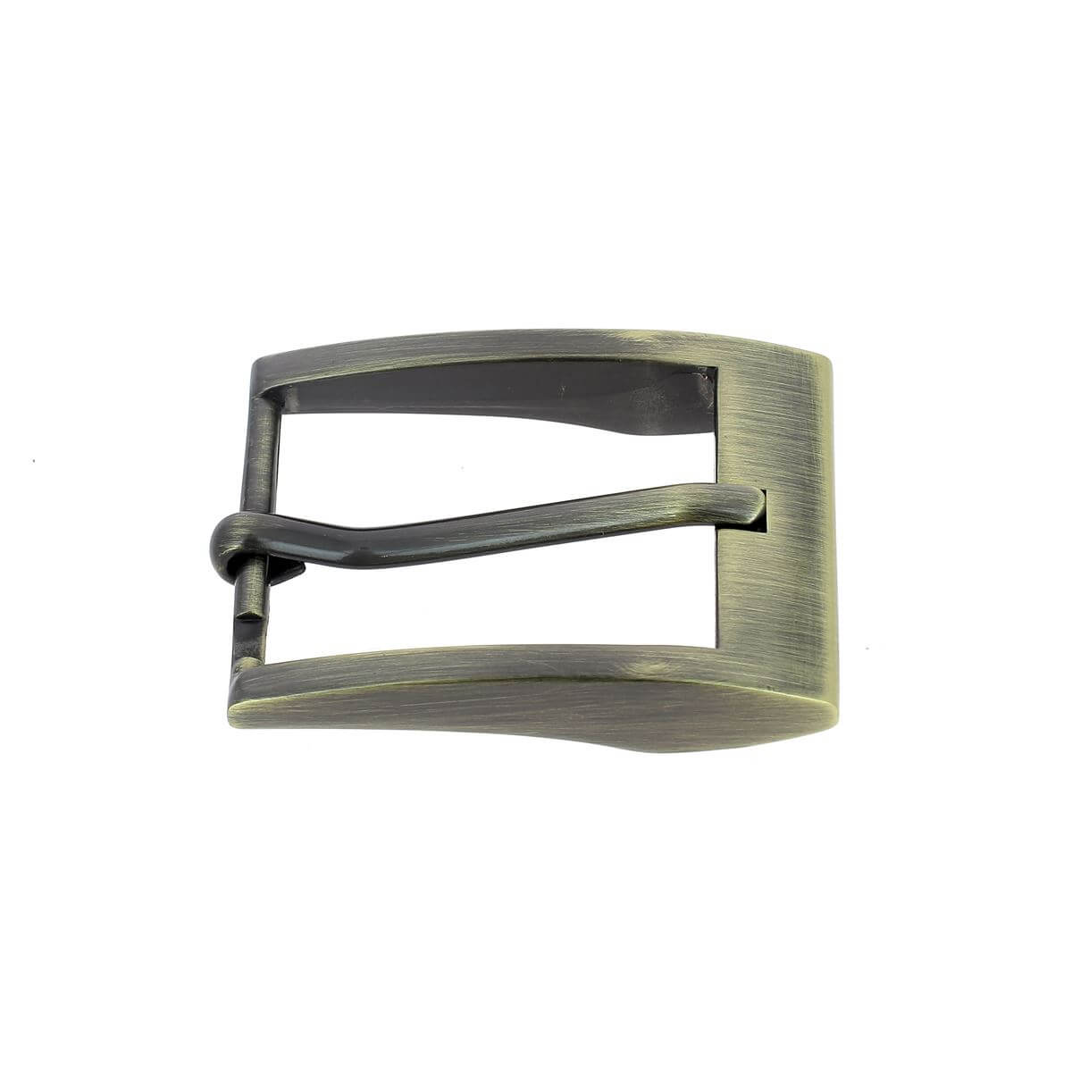 Boucle de ceinture en laiton vieilli de 30 mm de la marque Autres, design robuste et élégant pour ceinture.