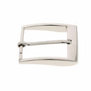Boucle de ceinture ÉLI en métal nickelé, 40mm, pour boucle de ceinture, finition durable, accessoire de mode élégant.