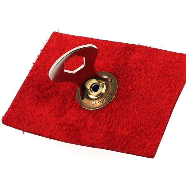 Clé pour fermeture autobloquante LOXX en nickel, accessoire pour verrouillage sécurisé et pratique.
