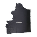 Peau de cuir de vachette souple SWEET 2 de couleur noire, tissu élégant et durable pour projets de maroquinerie ou décoration.