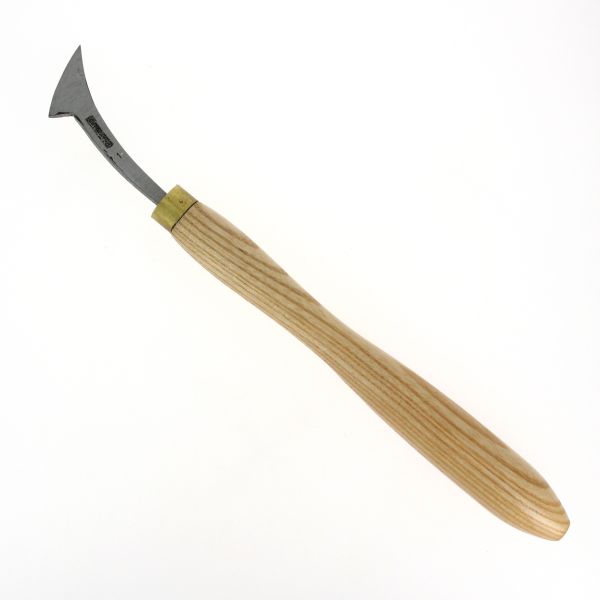 Fer à filet de maroquinier simple emmanché Vergez Blanchard, outil professionnel pour la maroquinerie, en métal avec manche en bois.