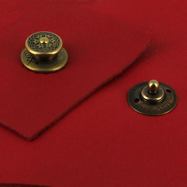 Fermeture autobloquante LOXX Victoria en laiton vieilli, accessoire robuste pour fixation sécurisée et durable.