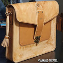 Fermoir pivotant pour sac en cuir, 36x42mm, accessoire en métal pour sac à main ou sac à cuir.