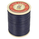 Bobine de 133m de fil de lin câblé glacé de la marque Fil au Chinois, vue arrière, pour mercerie et broderie.
