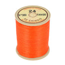 Bobine de 266m de fil de lin AU CHINOIS, retors extra glacé n°24, mercerie pour couture et broderie.