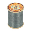 Bobine de 266m de fil de lin AU CHINOIS n°24, fil retors extra glacé gris foncé, mercerie pour couture et broderie
