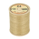 Bobine de 266m de fil de lin AU CHINOIS n°24, mercerie, fil retors extra glacé, utilisé pour couture et broderie.