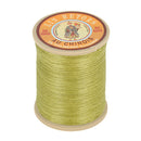 Fil de lin AU CHINOIS n°24, mercerie, 266m, fil retors extra glacé, vert bronze, visible en bobine durable et fine.