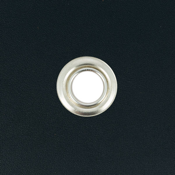 Lot d'oeillets à rouler en acier de 15mm avec rondelles, accessoires Deco Cuir pour cuir et bricolage.