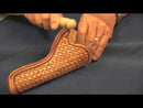Lissoir en bois à encoche unique - Craftool 8121-01
