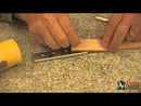 Bouton pression Tête de mort - VIEUX NICKEL - LINE 24 : 15mm