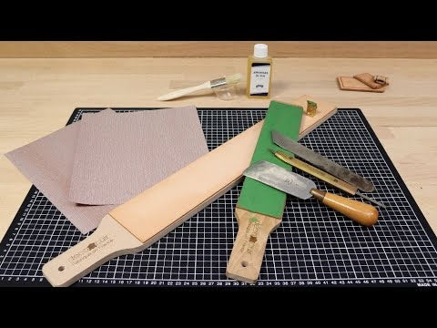 Lame à parer oblique spécial GAUCHER - Deco Cuir